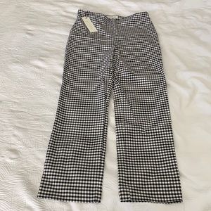 Rachel Zoe Plaid Slacks